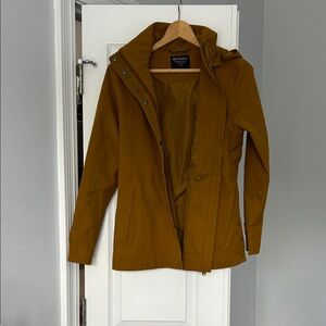 Athleta Women's Rain Jacket in Mustard